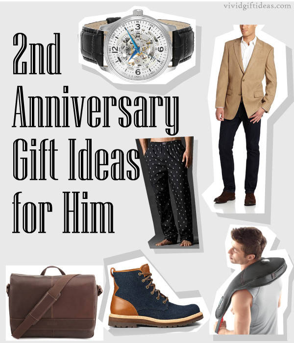 2Nd Wedding Anniversary Gift Ideas For Him
 2nd Anniversary Gifts For Husband Vivid s