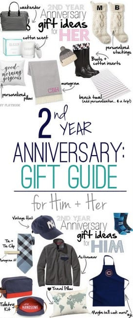 2Nd Wedding Anniversary Gift Ideas For Him
 2nd Anniversary Gift Ideas for Him and Her