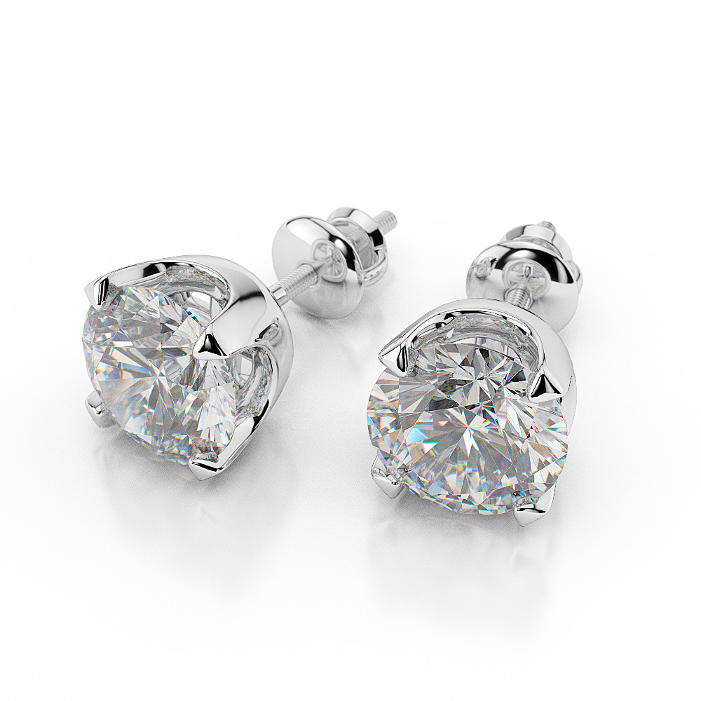 3 Carat Diamond Stud Earrings
 1 Carat Diamond Earrings Price Unbranded 3 8 Carat T W