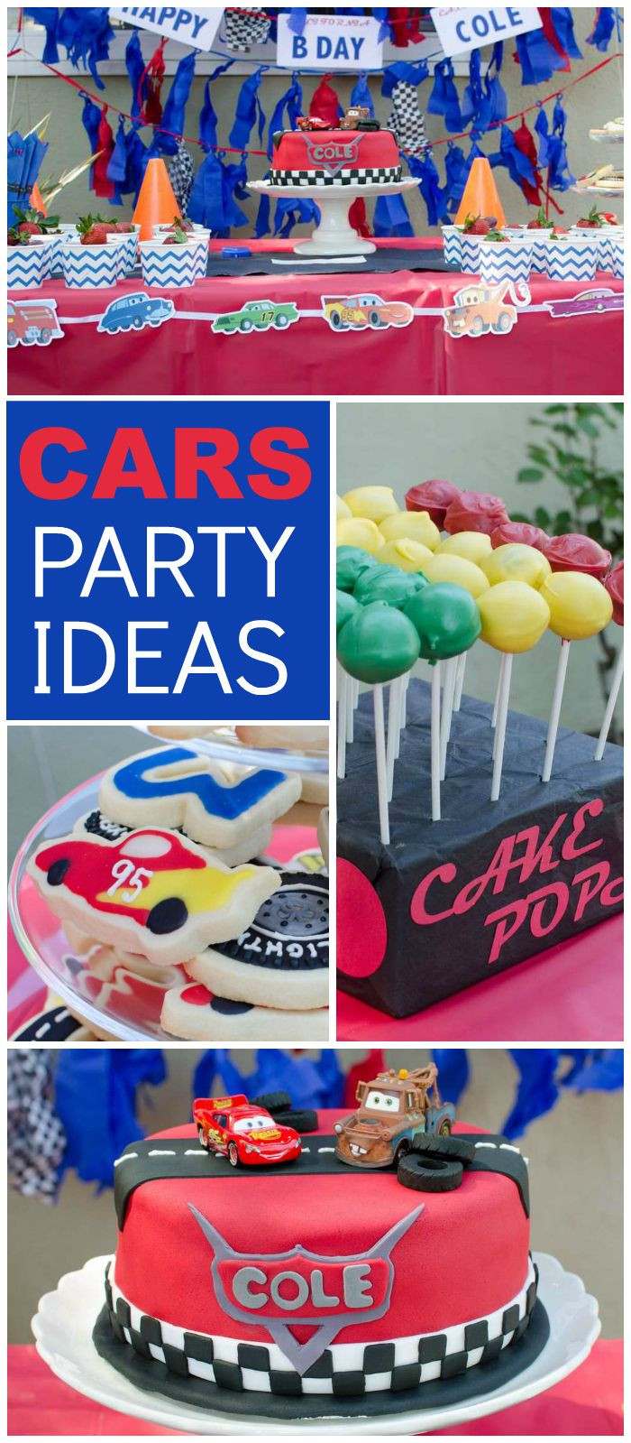 3 Year Old Boys Birthday Party Ideas
 A 3 year old birthday party all about Lightning McQueen