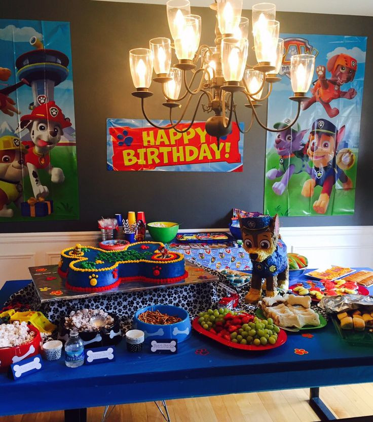 3 Year Old Boys Birthday Party Ideas
 Paw Patrol Birthday Party for 3 year olds