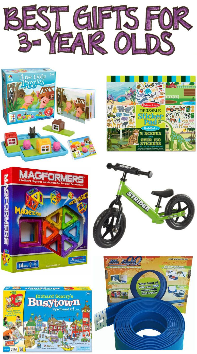 3 Year Old Gift Ideas Boys
 Best Gifts for 3 Year Olds