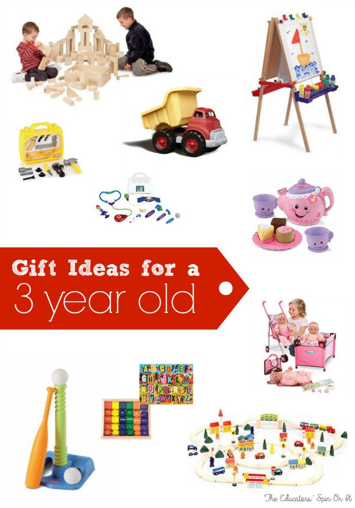 3 Year Old Gift Ideas Boys
 Birthday Gift Ideas for Three Years Old
