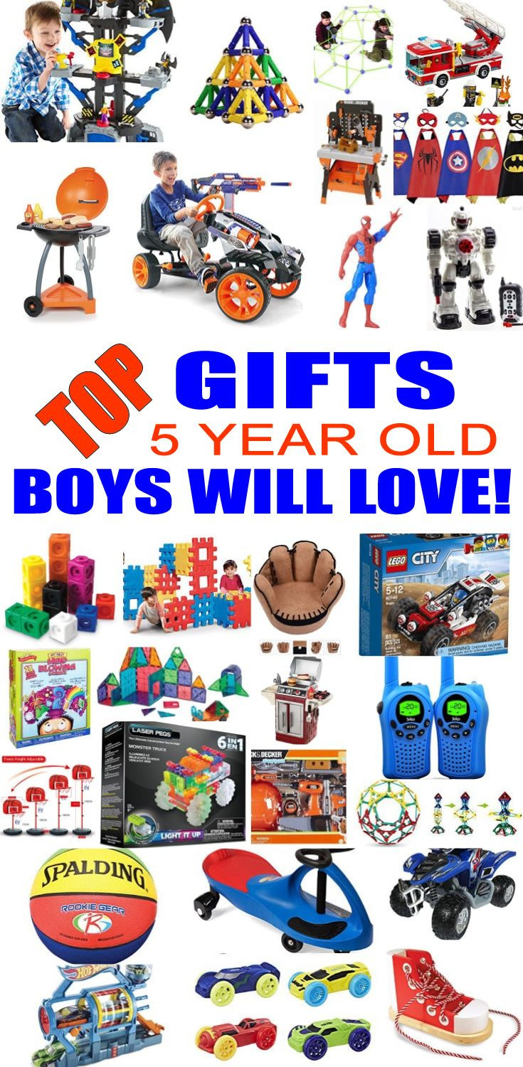 4 Year Old Birthday Gift Ideas
 Top Gifts 5 Year Old Boys Want