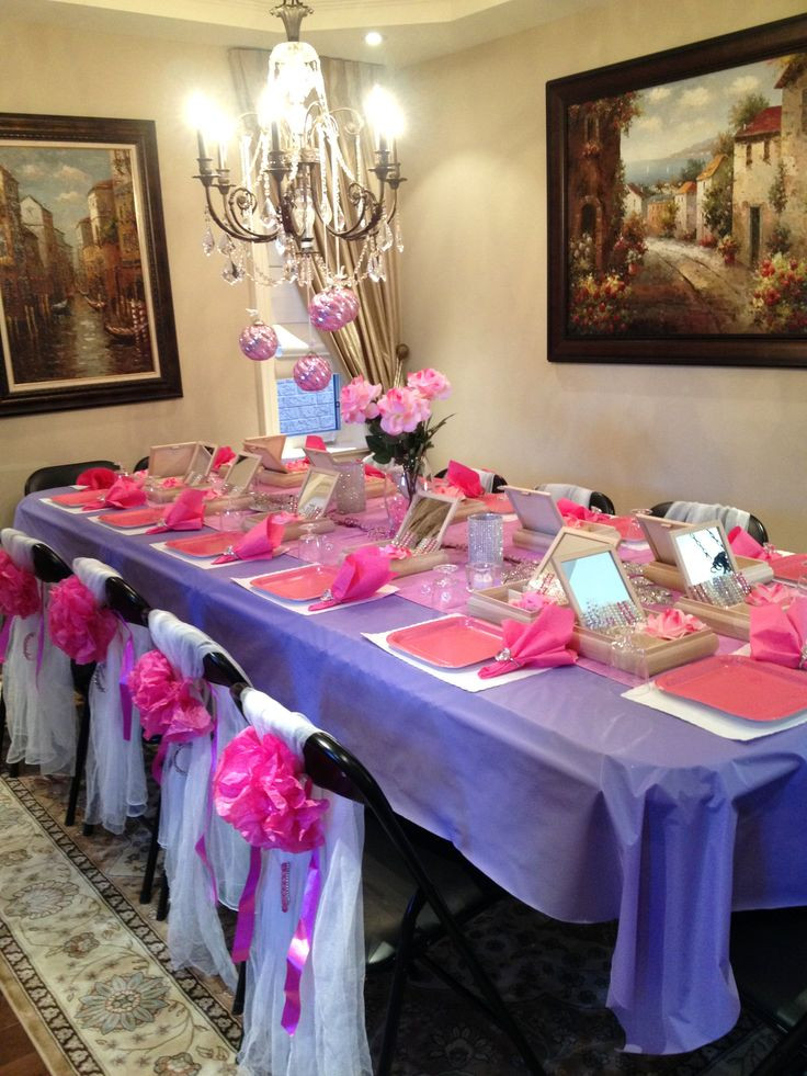 4 Year Old Girl Birthday Party Ideas
 This momma went all out She created a beautiful table