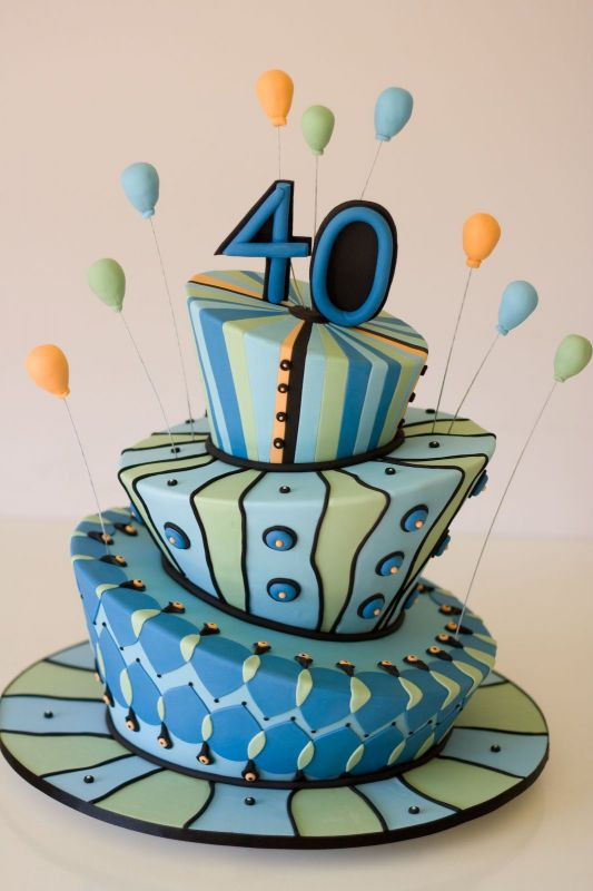 40 Birthday Cakes
 40th birthday cake ideas