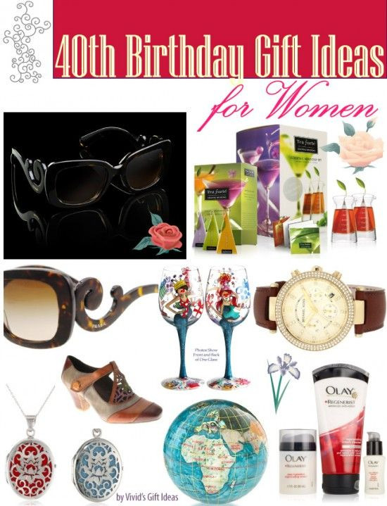 40 Birthday Gift Ideas For Her
 40th Birthday Gift Ideas for Women