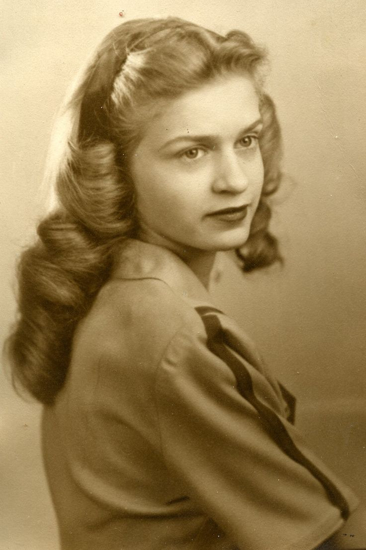 40S Hairstyle For Long Hair
 1940 s hair Google Search vintage