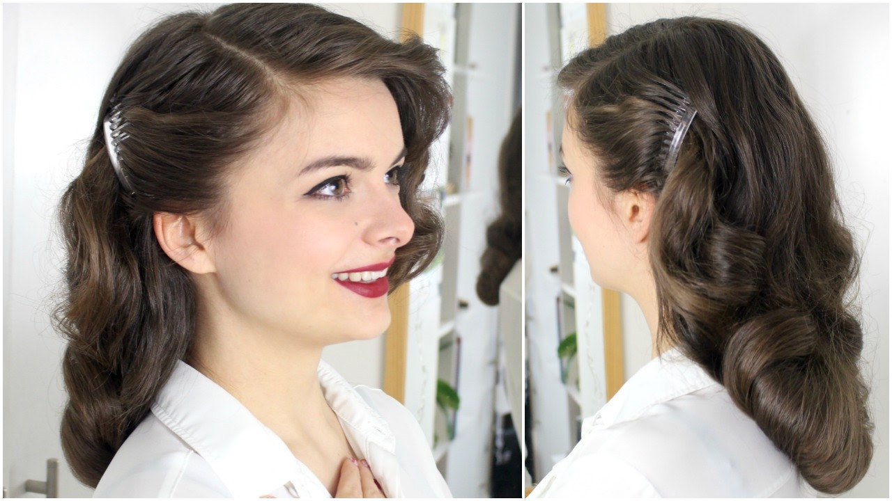 40S Hairstyle For Long Hair
 40s Brush Out Long Hair