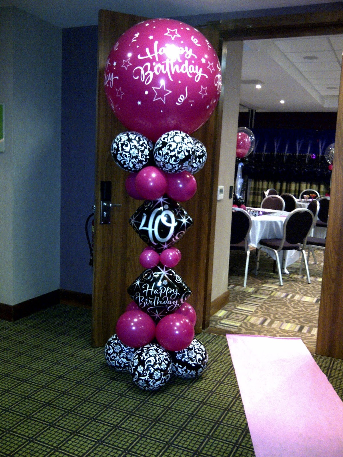 40th Birthday Party Decorations
 Wel e to Party Buds Balloon World Professional