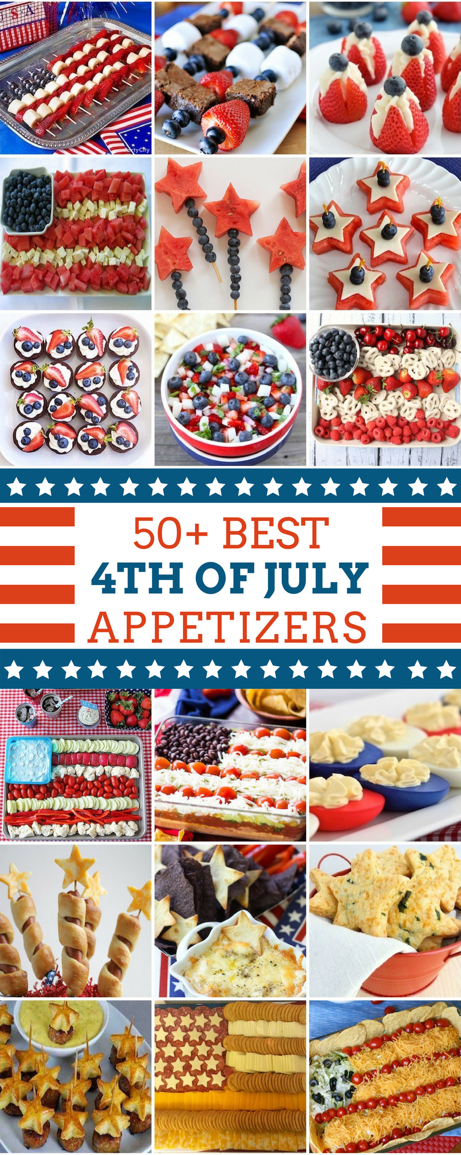 4Th Of July Appetizers
 50 Best 4th of July Appetizers Prudent Penny Pincher