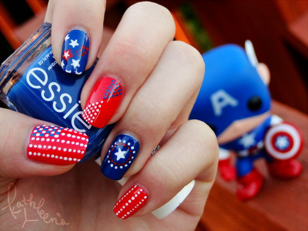4th Of July Nail Ideas
 30 American Flag Inspired Stripes and Stars Nail Ideas