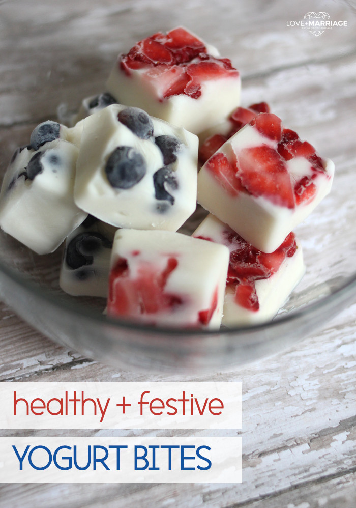 4Th Of July Recipes For Kids
 Healthy 4th of July Yogurt Bites