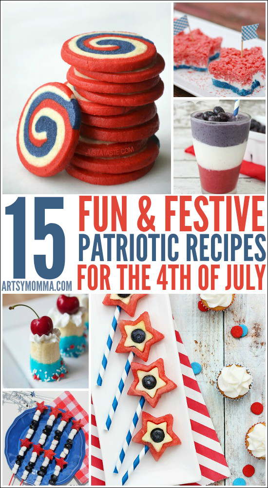 4Th Of July Recipes For Kids
 15 Fun and Festive 4th of July Recipes for Kids