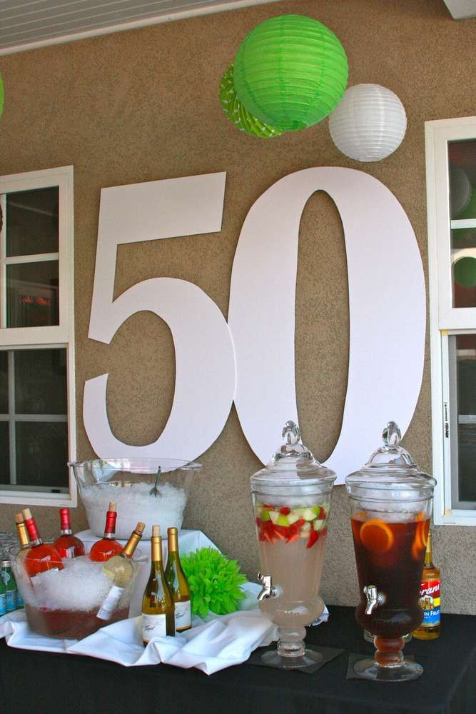 50 Birthday Party Decorations
 50TH Birthday Party Ideas