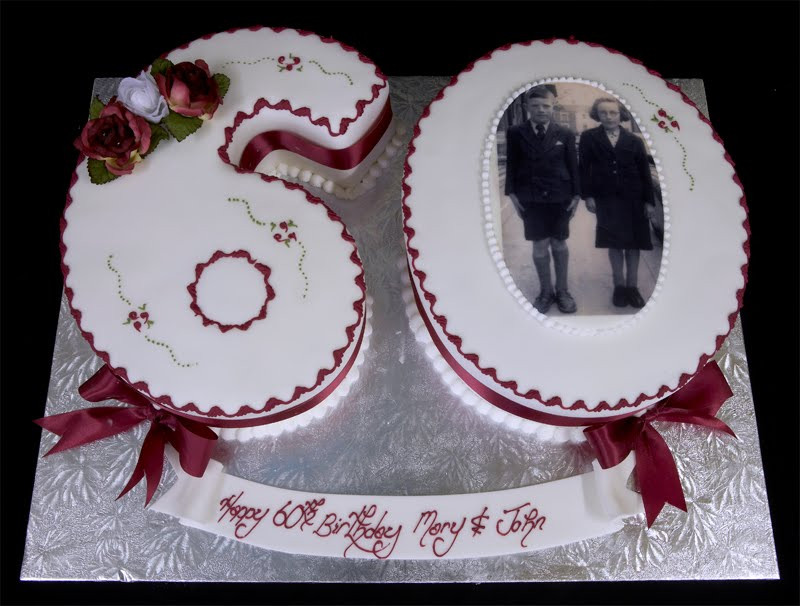 60th Birthday Cake Decorations
 60th Birthday Cakes