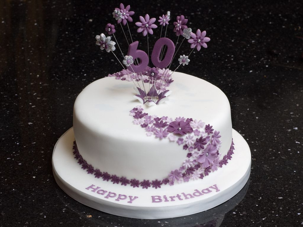 60th Birthday Cake Decorations
 60th birthday flower explosion essen