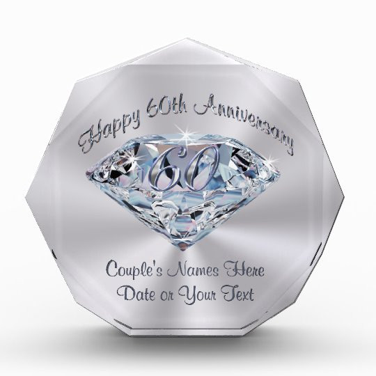 60Th Wedding Anniversary Gift Ideas
 Lovely 60th Wedding Anniversary Gifts PERSONALIZED