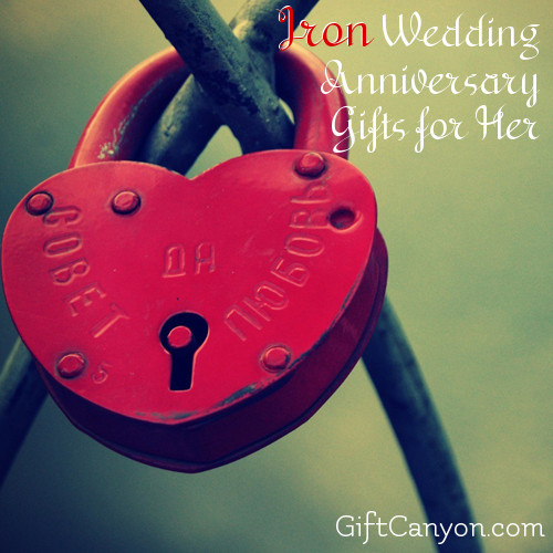 6th Wedding Anniversary Gift Ideas For Her
 Traditional 6th Wedding Anniversary Gifts for Her Iron