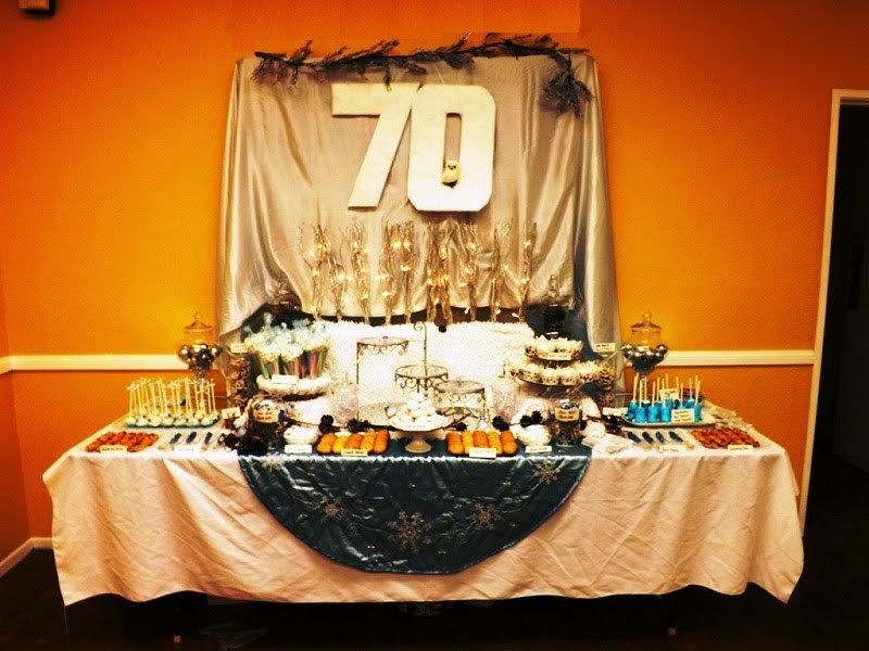 70 Birthday Party
 Party Design Ideas 70th Birthday Decoration Ideas