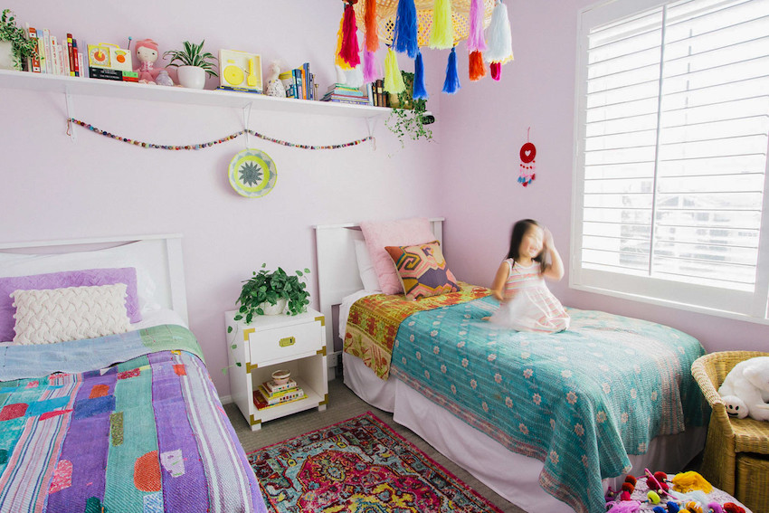 90S Kids Room
 Effortless Boho Style Transforms a 90s Cookie Cutter Home