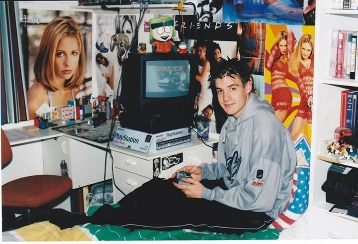 90S Kids Room
 A late 90s bedroom with TV show posters and a Playstation