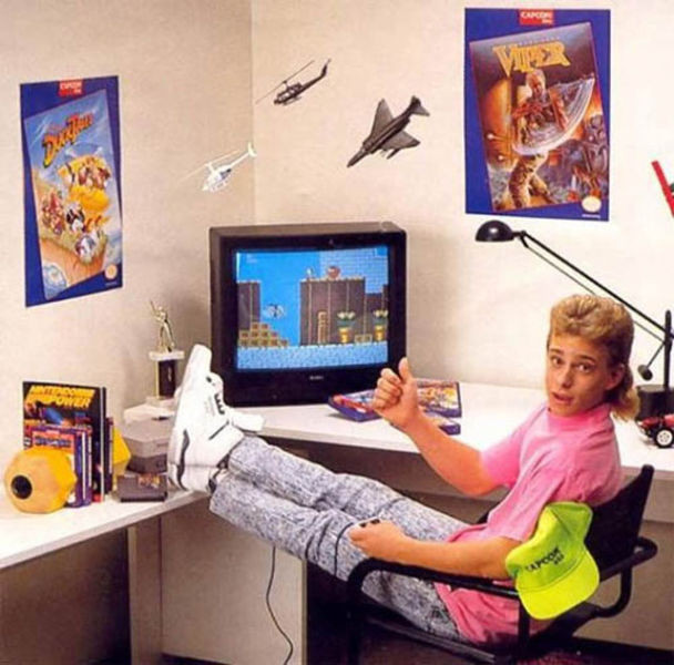 90S Kids Room
 Geeky Bedrooms That Are Too Cool to Resist 34 pics