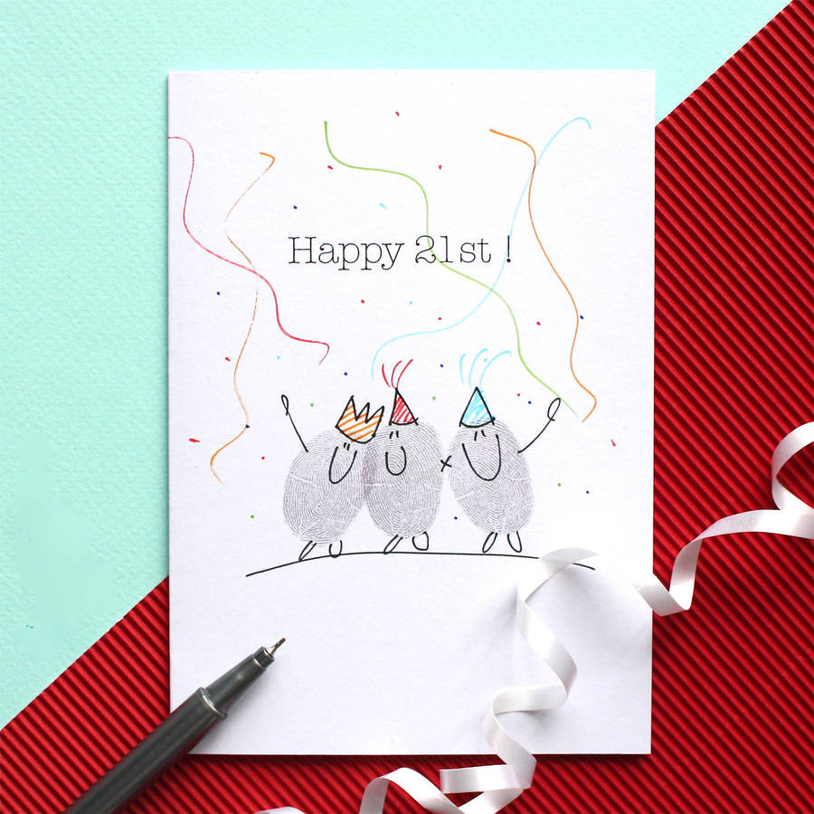 A Birthday Card
 special age birthday cards by adam regester design
