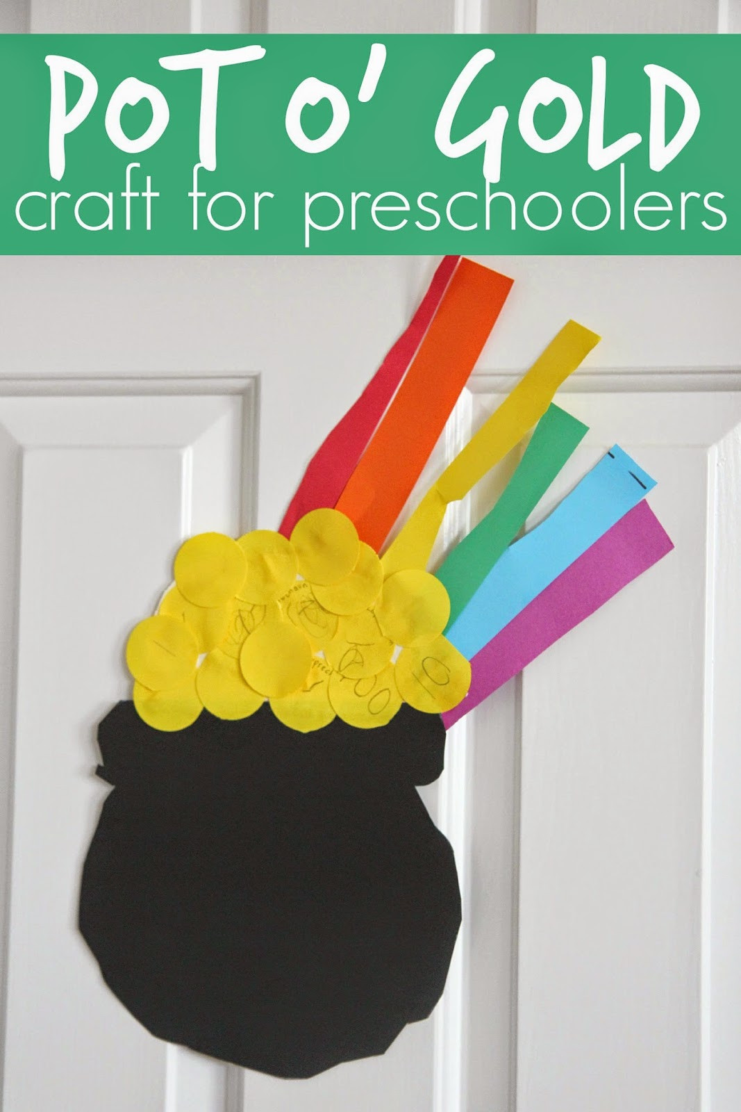 A Crafts For Preschoolers
 Toddler Approved Easy Preschool Cutting Craft Pot o Gold
