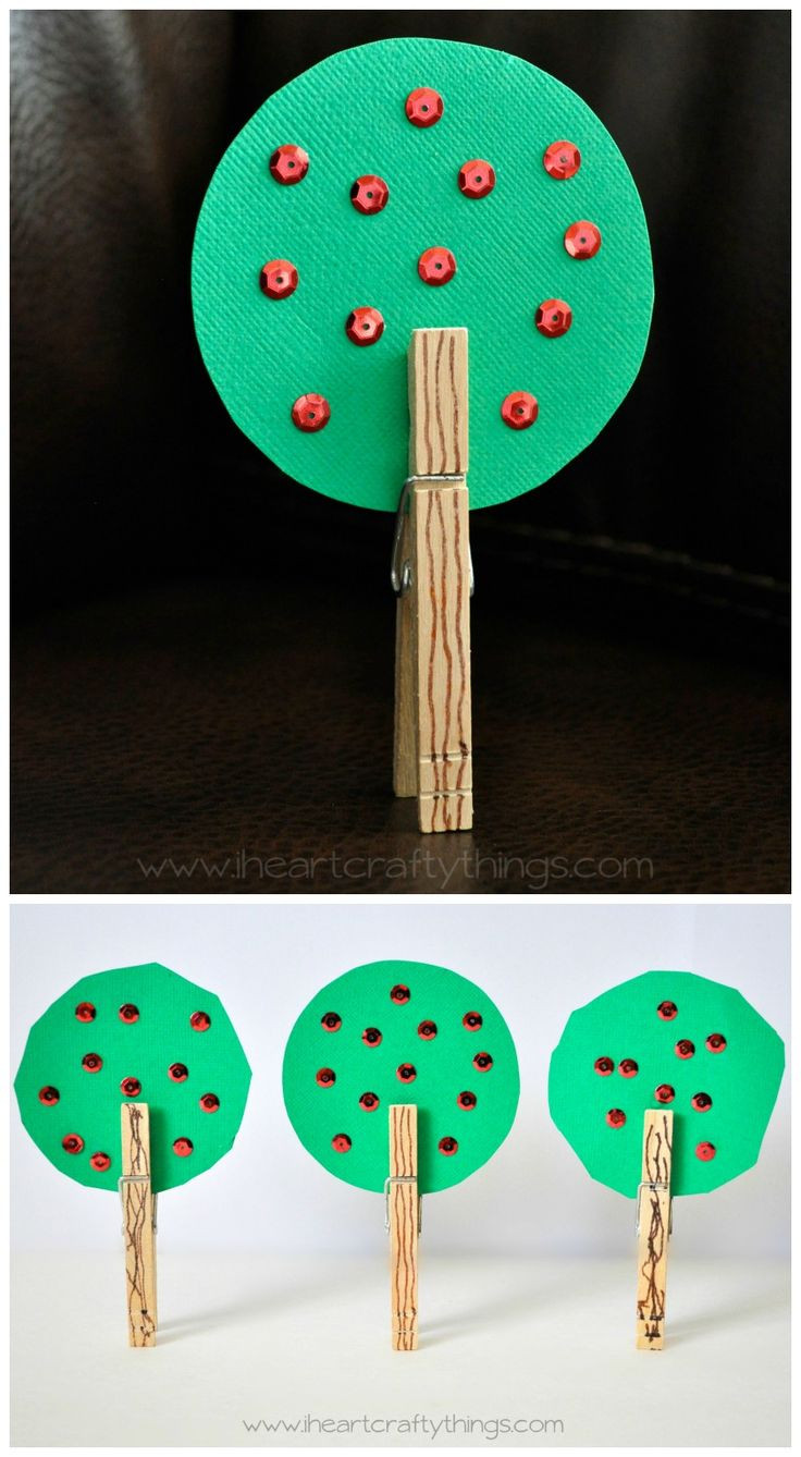 A Crafts For Preschoolers
 Apple Tree Craft for Preschoolers