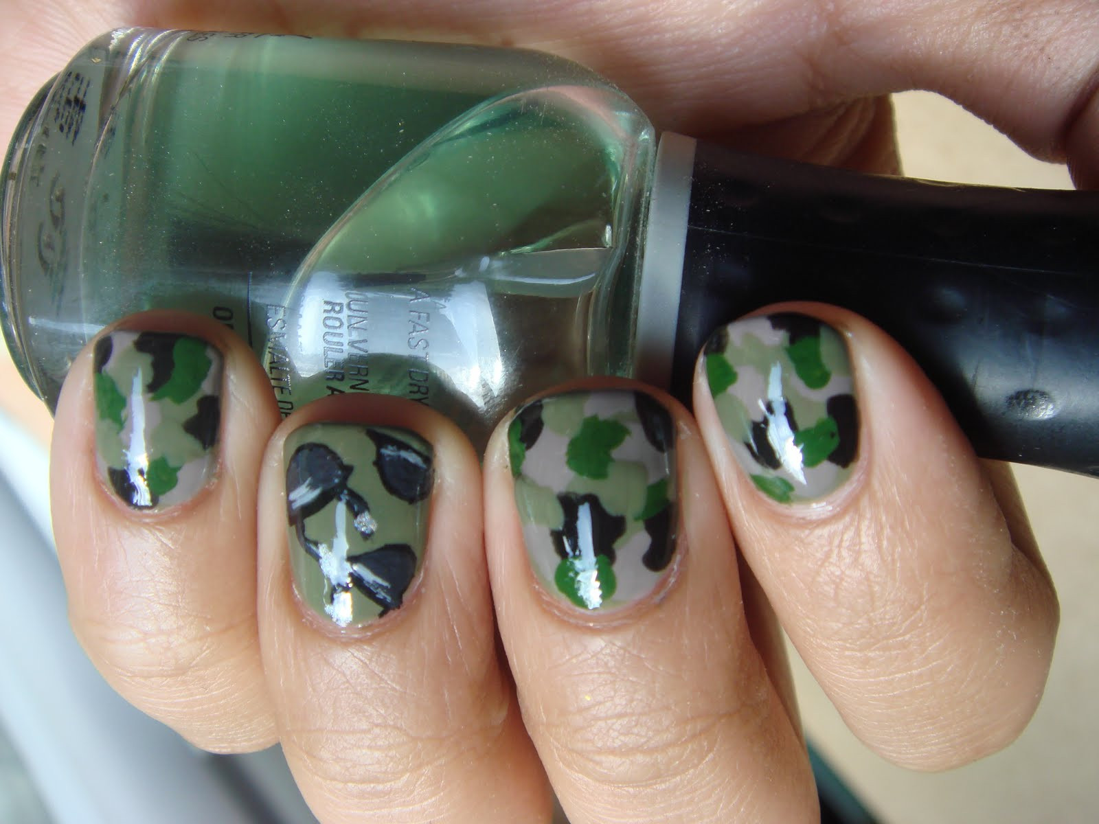 Acceptable Military Nail Colors
 nail loopy army nails