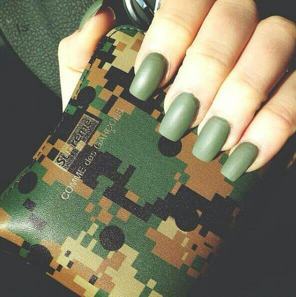 Acceptable Military Nail Colors
 17 Best images about Camouflage Nail Art on Pinterest
