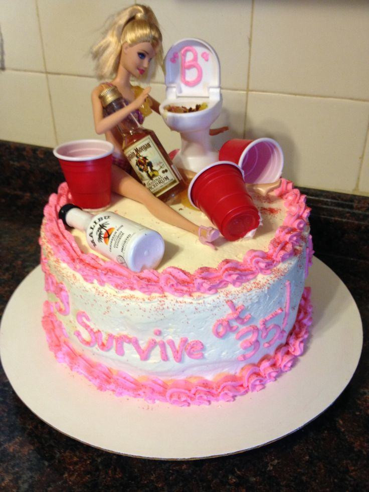 Adult Birthday Cake
 21 Clever and Funny Birthday Cakes