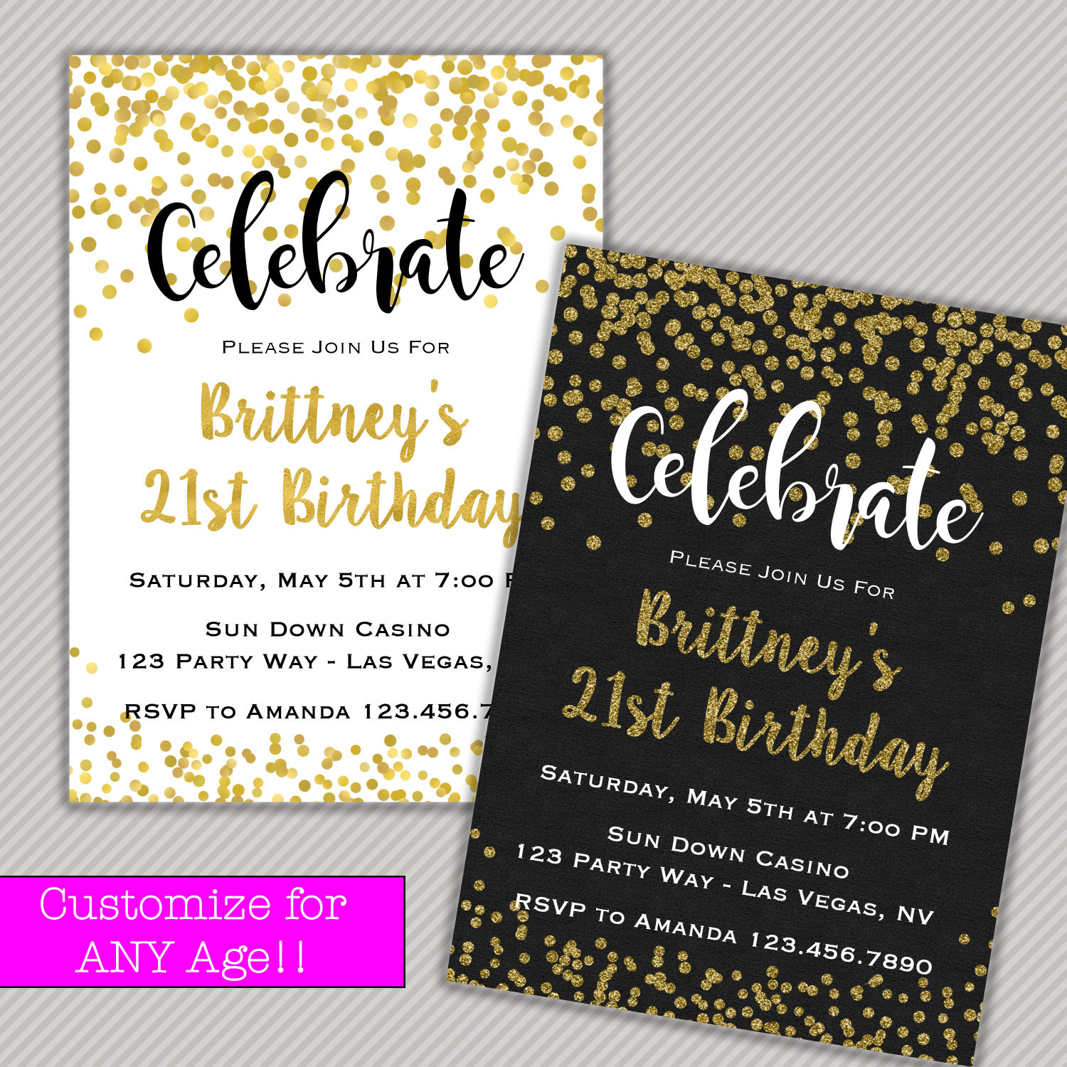 Adult Birthday Invitations
 Adult Birthday Invitation Adult Party by SophisticatedSwan