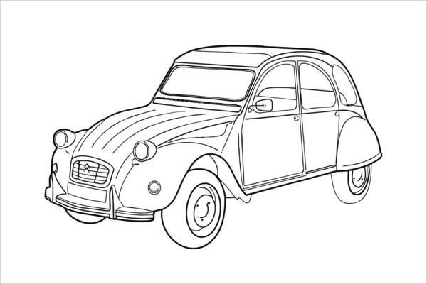 Adult Coloring Pages Cars
 8 Free Printable Coloring Pages For Adults