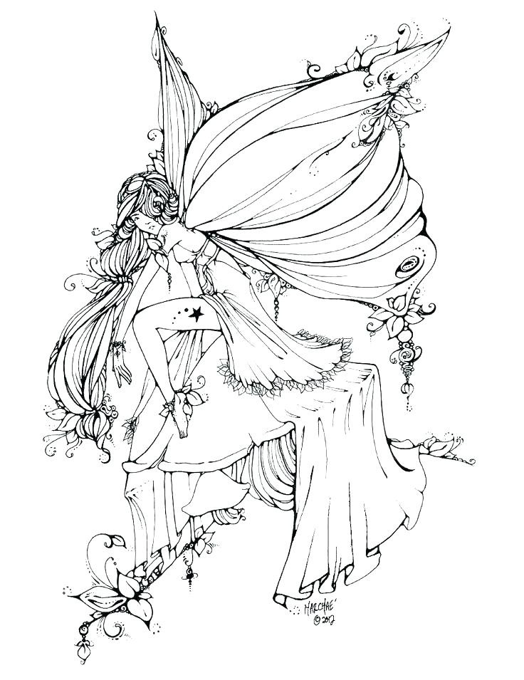 Adult Fairy Coloring Pages
 Fairy Coloring Pages for Adults Best Coloring Pages For Kids