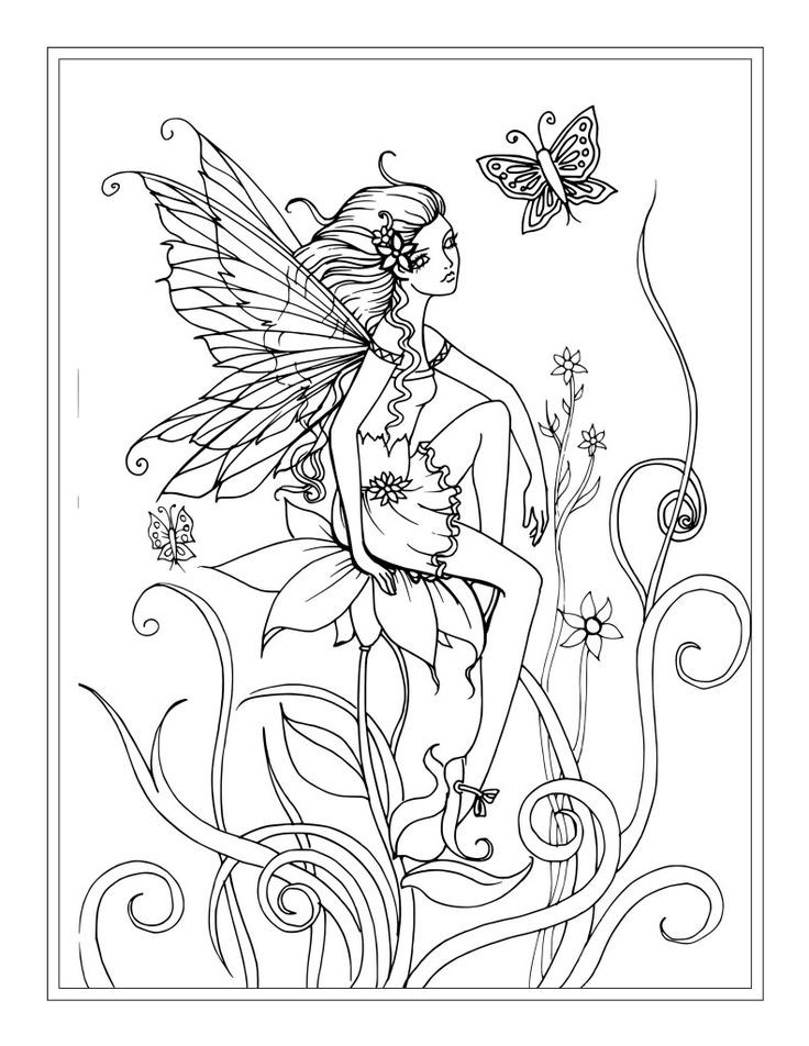 Adult Fairy Coloring Pages
 25 best Molly Harrison Free Coloring Pages Direct From