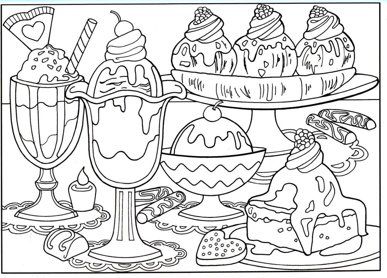 Adult Food Coloring Pages
 Pin by Lena E on Colouring pages