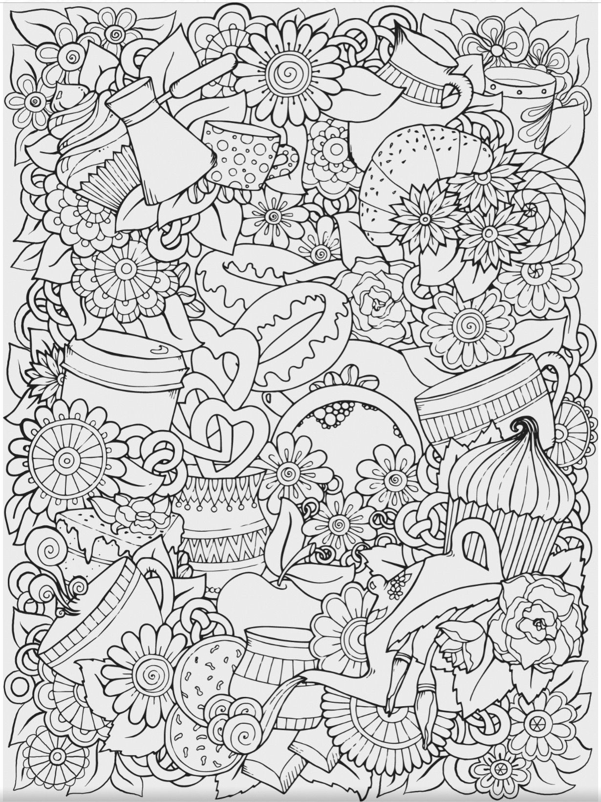 Adult Food Coloring Pages
 Pin by Carol Ratliff on Coloring X5