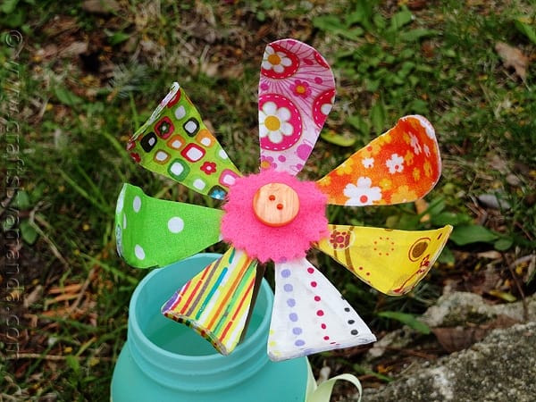 Adult Summer Crafts
 Bendable Fabric Flower Crafts by Amanda