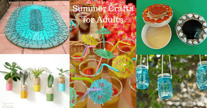 Adult Summer Crafts
 Summer Crafts for Adults