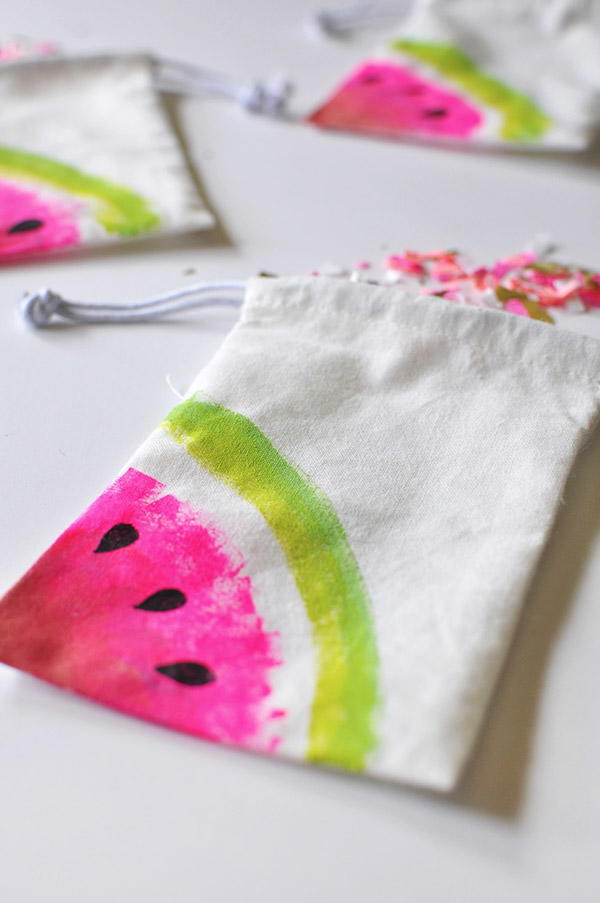Adult Summer Crafts
 Juicy Watermelon DIY Bag