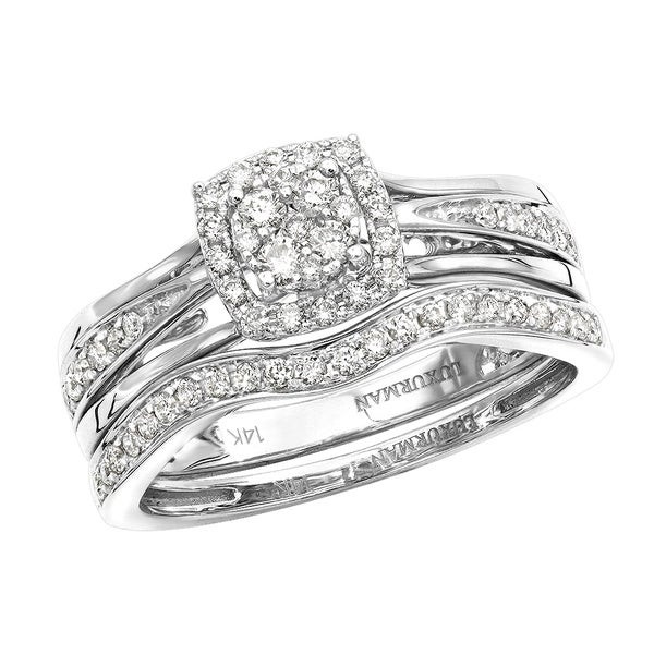 Affordable Diamond Rings
 Shop 14k Gold Affordable Diamond Engagement Ring Set