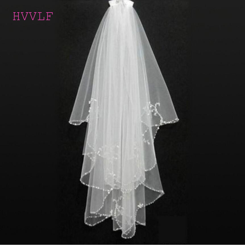 Affordable Wedding Veils
 Aliexpress Buy Cheap Wedding Veil With Beaded Pearls