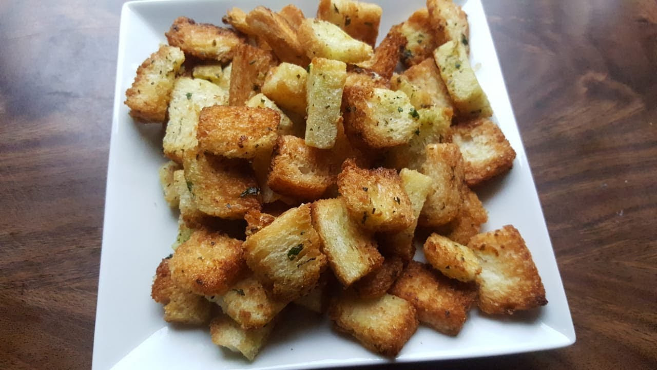 Air Fryer Croutons
 Croutons Recipe How to make Croutons in Air fryer
