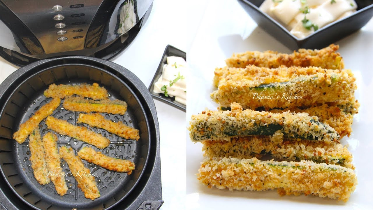 Air Fryer Zucchini Fries
 How to Air Fry Crispy Zucchini Fries Video Recipe Holiday