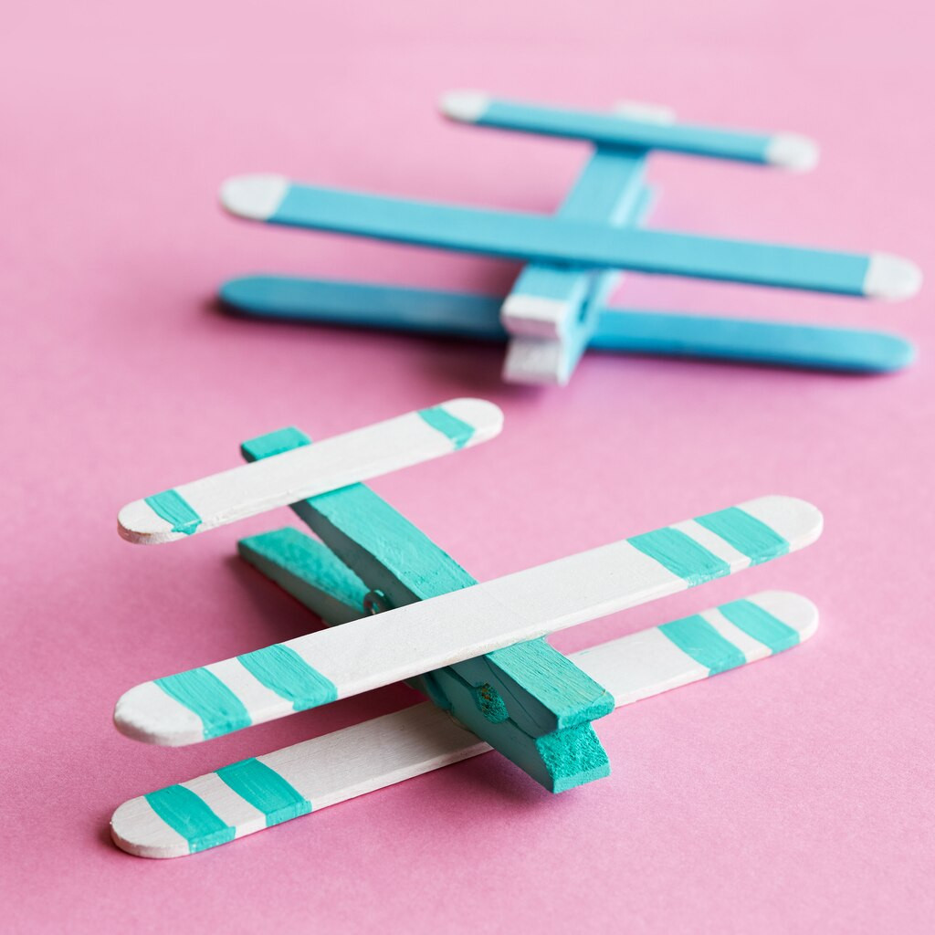 Airplane Crafts For Kids
 Kids Craft Stick Airplanes