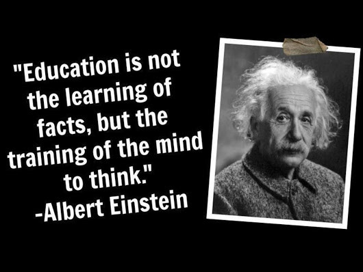 Albert Einstein Education Quotes
 Einstein Education is not the learning of facts but