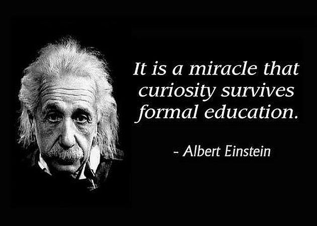 Albert Einstein Education Quotes
 2013 August deephighlands