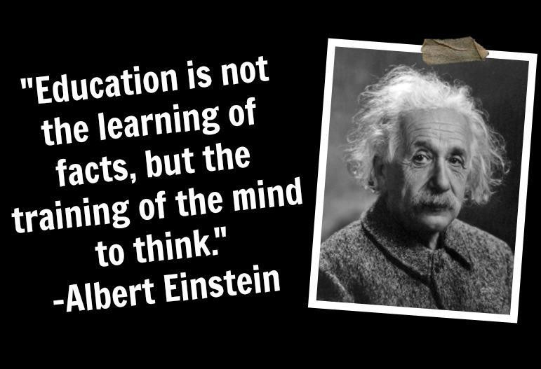Albert Einstein Education Quotes
 QUOTATION “ Education” Albert Einstein